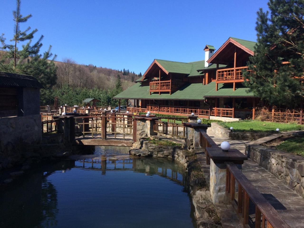 Hotel Eco Sadiba Kaskad Velyka Volosyanka Exterior foto